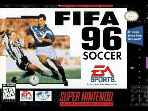 FIFA Soccer 96 for Super Nintendo (Extended Play Productions, 1995)