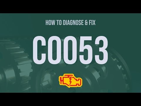 How to Diagnose and Fix C0053 Engine Code - OBD II Trouble Code Explain