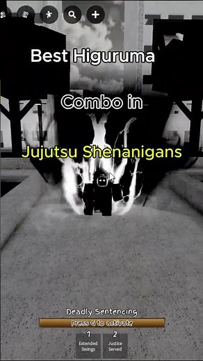 BEST Higuruma Combo in Jujutsu Shenanigans #jujutsukaisen #jujutsushenanigans #roblox #anime #jjk