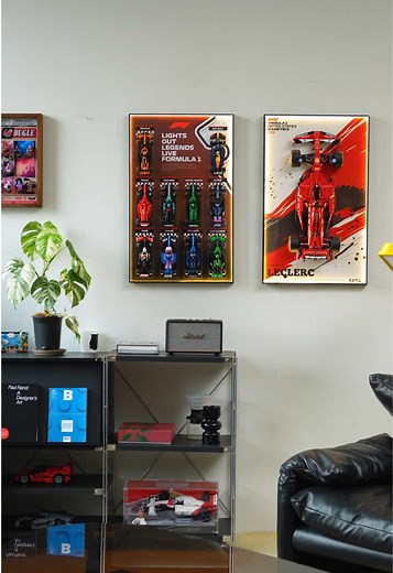 New display frame for LEGO speed f1 10 teams!#legocollection #legodisplay #lego #legof1 #f1