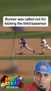Do you think the referee made a good decision; is it out or safe? 🤔🤔 #MLB #sports #baseball | Argelis Beras