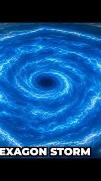 Saturn's Perfect Hexagon Storm 🪐 How?