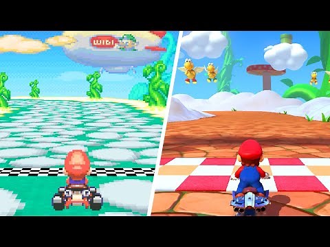 Mario Kart 8 Deluxe - DLC Wave 1 Comparison (Remake vs. Original)