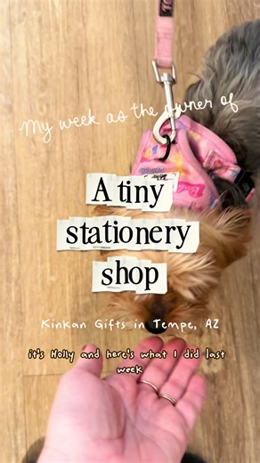 Thanks for another inspiring and creative week! ✨ 🍒 Highlights: 1. Deep cleaned the shop 🧽 🧹 2. Restocks! 📦 3. Micro Vision Board Class was a huge success! 🌟 Excited for: 1. Opening of @tempetrinkettrade coming soon 2. Upcoming Pookie Keychain Event and Junk Journaling classes for February! ♥️ (check our events page) #junkjournal #tempe #stationery #crafting #Hobonichi