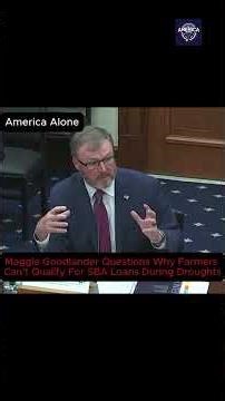 Maggie Goodlander Questions Why Farmers Can’t Qualify For SBA Loans During Droughts #shorts #farmers