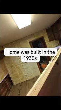 1930s home brought back to life #construction #flooring #remodel #kitchen #satisfying