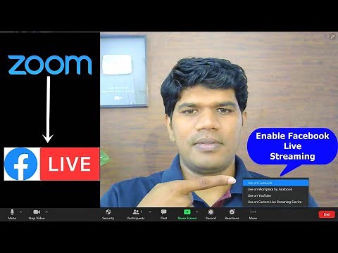 How To Share A Zoom meeting On Facebook Live - 2 Simple steps