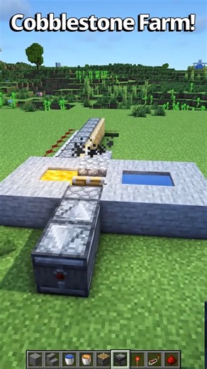 Charles MC on Instagram: "Minecraft Cobblestone Farm! Follow me for more Tutorials Minecraft❤️ Save this video and share at friends🤩#reels #minecraftideas #minecraftbuilds #minecraftpc #minecraftmemes #minecraft #minecraftinspirations #minecrafttutorial #minecraftdaily #minecrafthacks #minecraftonly #minecraftbuildings #charlesmc #trending"