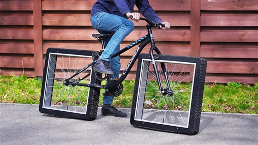 Insane square cycling