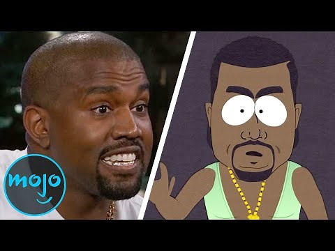 Top 10 Celeb Reactions to Cartoon Parodies of Themselves