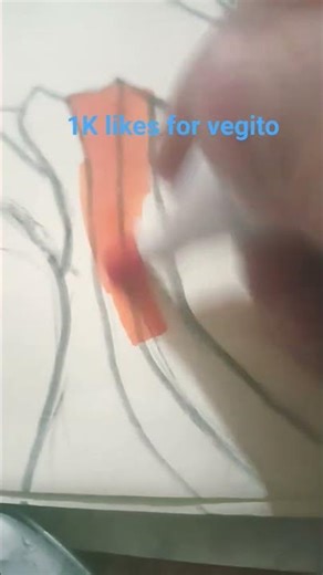 how to draw vegito from dragon Ball