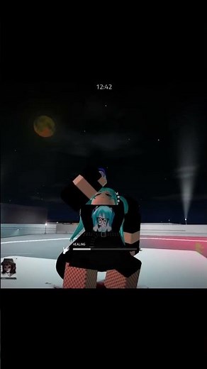 BLUE MONSTER MIKU #roblox #hatsunemiku #memes