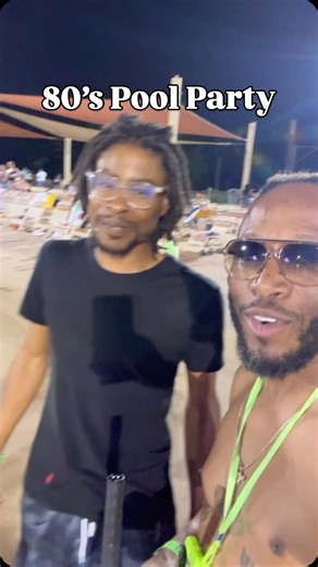 Akeem Booze | Poolside vibes hittin’ different at the 80s Adult Night at Nashville Shores 🎉🕺🏽💦 Friday night turned into a retro movie with good music,... | Instagram