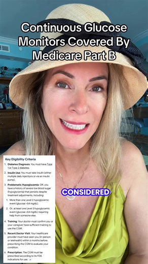 To get a continuous glucose monitor on a Medicare advantage plan you have to work with that insurance plan. To get a Medicare supplement and traditional Medicare to pay for your continuous glucose monitor you must use a durable medical equipment provider in your Medicare region. Your doctor should know where to send that prescription and what types of monitors they cover. | Sylvia Gordon