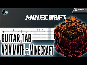 ARIA MATH - Minecraft Guitar Tutorial (TAB)