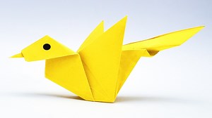 How To Fold a Easy Origami Paper Bird Making | Handmade Paper Bird Toy | Paper Craft For School #OrigamiBird #BirdMaking #Crafts | Craft & Decorations | Facebook