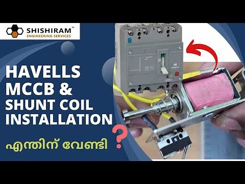 Havells MCCB Shunt Coil Connection | Why Micro Switch in Shunt Coil | How to Install | How it works