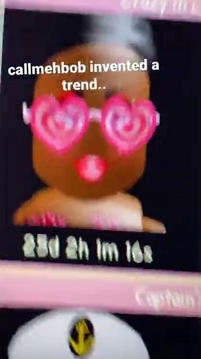 callmehbob invented a trend??