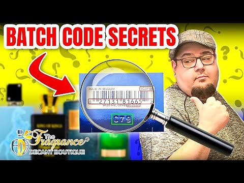 What a batch code really tells you! (Fragrance Batch codes Explained)