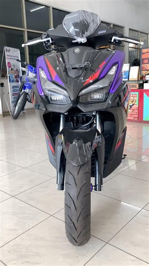 NEW AEROX CYBER CITY ABS 2026 PURPLE