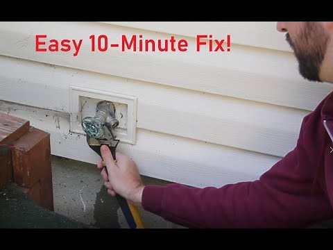 How To: Repair a Leaking Outdoor Spigot
