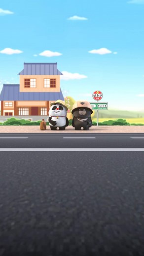 🐼 beautiful song made by panda #shorts #pandas #animation #panda