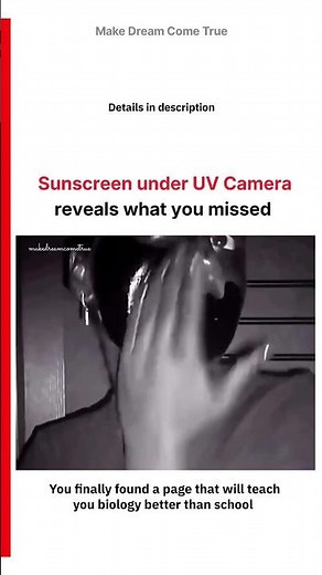 ☀️ Sunscreen under UV Camera reveals what you missed 👀 | MDCT