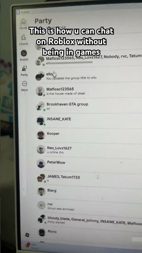 How to text on Roblox