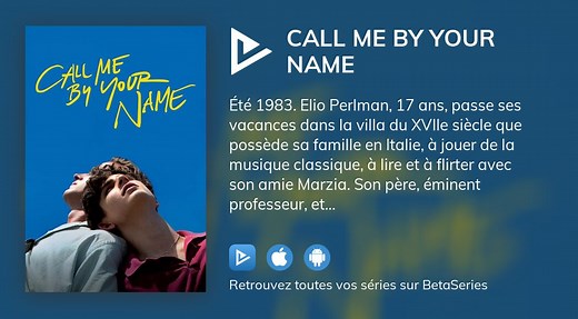 Call Me by Your Name