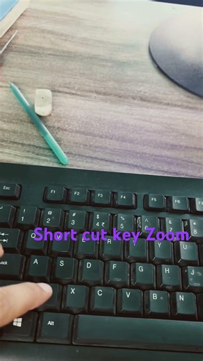 Shortcut key of zoom in excel# tricks# shorts video# Alt+V+Z enter press
