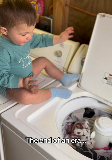 Bye bye Cow Cow 🐮 Mama is not okay but baby is doing just fine… Yall I think 15 months is the right time to actually kick the paci habit. My son was extremely emotionally attached to “cow cow” for the entirety of his life and it took two times telling him that cow cow grew up in the laundry and he’s a big boy now before he got the concept and just gave up!