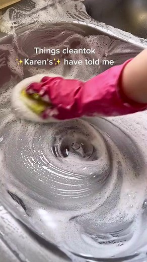 1.8M views · 6.6K reactions | Cleantok/instaclean karens are the worst. #cleaning #cleaningvideos #cleantok #cleanhome #springcleaning #cleaningmotivation #karen #scrubdaddy #haters #funny #mrclean #instaclean | Cleaning Motivation | Facebook