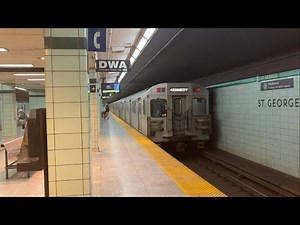 Toronto Subway Ride 🚇 | Line 2 from Donlands to St. George