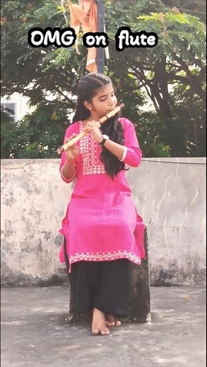 ❤️ OMG on flute 🪈 #omg #flute #song #music #melody #flutist #krishnabhakti #instrumentalmusic #cover