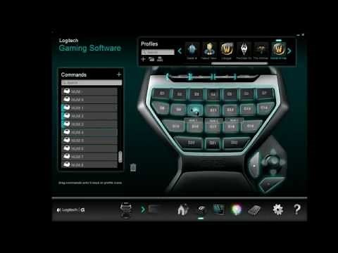 Logitech g13 pad Universal Setup for World of Warcraft