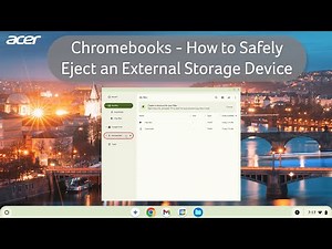 Chromebooks - How to Safely Eject an External Storage Device