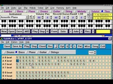 Band-in-a-Box 7 (1997) StyleMaker
