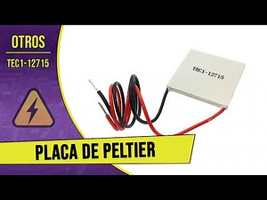 Placa de Peltier Tec1-12715 / Peltier Plate Tec1-12715