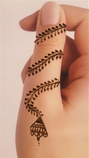 Very simple unique style mehndi design for back hand|new easy mehndi design 2025 | mehandi designs|