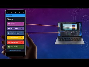 1 APP Share phone's screen and camera remotely to pc and OBS Android+ios+win, free + 4K