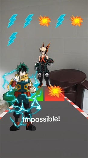 Deku vs Bakugo: The Ultimate Challenge! ⚡️💥 #shorts