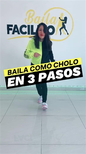 1.3M views · 44K reactions | Como bailar CHOLO en 3 PASOS 蘭 #cumbiamexicana #wepa #clasesdebaile #bailafacilito #parati #aprendeabailar #comobailarcumbia #comobailar #cumbias #cumbia #cumbiassonideras #cumbiawepa #cholocumbia #cholo | Baila Facilito | Facebook
