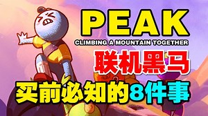 steam同时在线超6万！联机开黑新游《PEAK》突然爆火！入坑前必须知道的8件事！内附汉化教学，萌新必看！