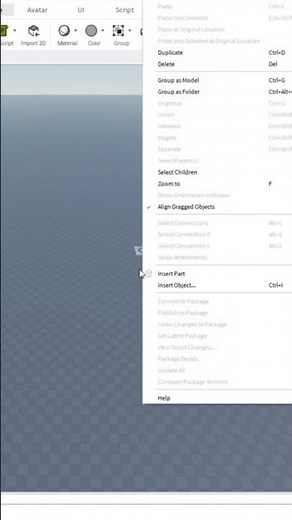 How to remove the baseplate on roblox studio (shorts) | #roblox #tutorial #robloxstudio