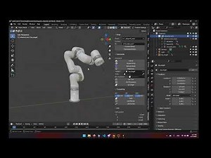 Installing Animaquina for xArm Robot | Step-by-Step Guide to Robotic Control in Blender