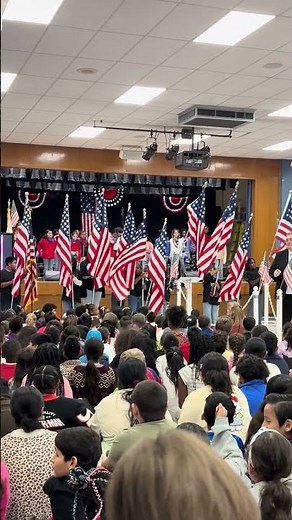 The American Flag Song on Veterans Day ~ Salk Sound Concert at Salk Elementary Tulsa OK 2025