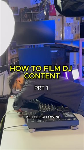 Crossfader on Instagram: "DJs, want to start making content but don’t know where to begin? ⁠ This is Part 1 of a 3-part series breaking down how to create clean, professional DJ content using minimal gear.⁠ ⁠ Part 1: Filming your DJ content ⁠ ⁠ 1️⃣ Phone + tripod⁠ You don’t need anything fancy — just a stable tripod that works with your phone.⁠ ⁠ 2️⃣ Set your angle⁠ Frame yourself and the controller so viewers can actually see what’s going on.⁠ ⁠ 3️⃣ Use recorded audio, not your phone mic⁠ Alway