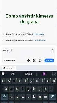 como assistir demon Slayer castelo infinito de graça pelo celular #kimetsunoyaiba#casteloinfinito