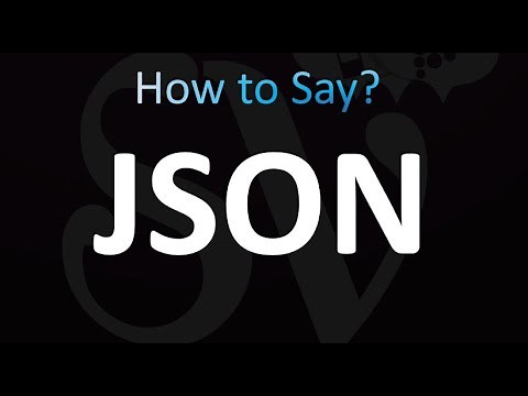How to Pronounce JSON (Correctly!)