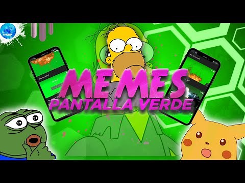 PACK DE MEMES EN PANTALLA VERDE // PACK DE EFECTOS DE PANTALLA CHROMA KEY PARA EDITAR 2022